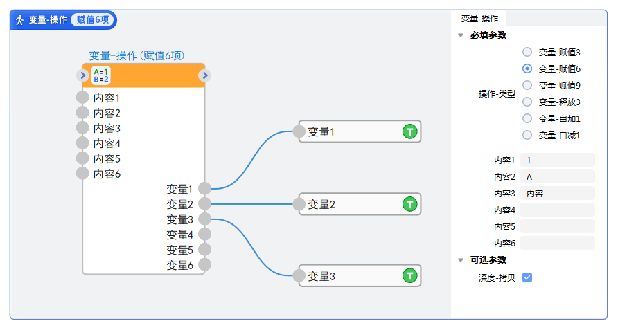 变量-操作 | 朗思IDE-在线手册