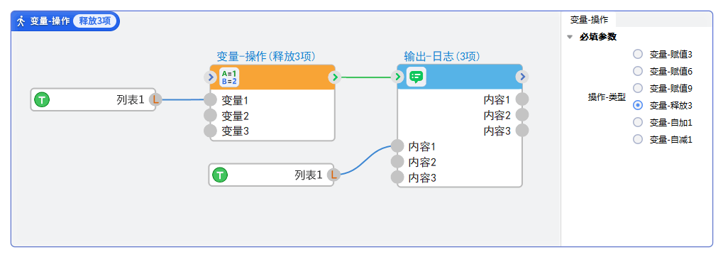 变量-操作 | 朗思IDE-在线手册
